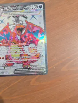 Pokemon TCG Obsidian Flames Charizard EX 215/197 Ultra Rare - Image 2