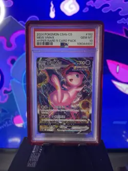 PSA 10 2024 Pokemon TCG S-Chinese Sword&Shield CS4bC 162/131 HR Mew VMAX - Image 1
