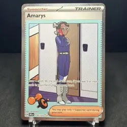 Pokemon Amarys 170/131 Trainer SIR Holo Prismatic Evolutions Mint/NM - Image 1