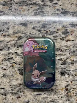 Pokemon TCG Kanto Friends Mini Tin Eevee and Pikachu - LOT OF 7 - Image 2