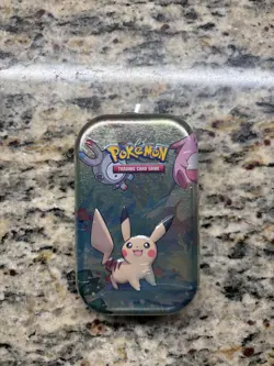 Pokemon TCG Kanto Friends Mini Tin Eevee and Pikachu - LOT OF 7 - Image 3