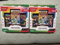 Pokemon TCG First Partner Illustration Collection (Series 1) Booster Pack Sealed - Image 1