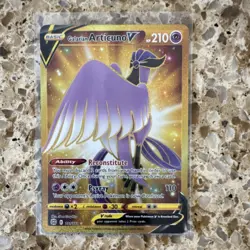 Pokemon TCG Galarian Articuno V Secret Rare Full Art Holo Swsh09 181/172 English - Image 1