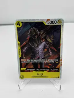 Sanji OP04-104 Kingdoms of Intrigue One Piece TCG - English NM SR Foil - Image 1