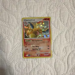 Pokemon Charizard 120 HP Holo Rare Base Set 004/102 Card 2009 - Image 1