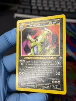 Pokemon Tyranitar 1st Edition Neo Discovery 31/75 Unlimited Edition Regular Card - Image 2