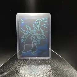 Pokemon Rayquaza EX XY73 Holo & Charizard Mega Evolution Card - Image 2