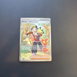 Ethan's Adventure Holo Secret Rare Card Sir 236/182 Sv10: Destined Rivals - Image 1