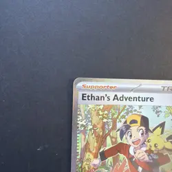 Ethan's Adventure Holo Secret Rare Card Sir 236/182 Sv10: Destined Rivals - Image 2