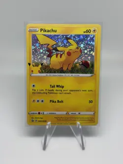 Pikachu SWSH039: General Mills Promo Holo Pokemon Card - Image 1