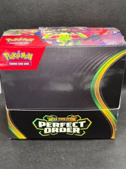🔥 Pokemon Perfect Order Booster Box OPENED INCLUDES 330 CARDS FROM OPENED PACKS - Image 1