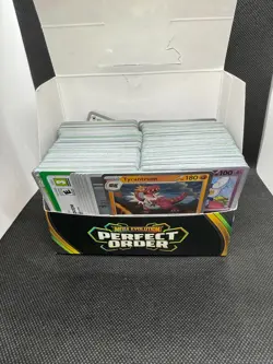 🔥 Pokemon Perfect Order Booster Box OPENED INCLUDES 330 CARDS FROM OPENED PACKS - Image 2