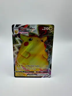 Pikachu Vmax 044/185 2020 Vivid Voltage Ultra Rare Pokemon Card - Image 2