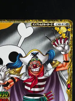Buggy ONE PIECE Card C309-W N 8 ONEPY B MATCH Japanese BANDAI Anime Manga - Image 3