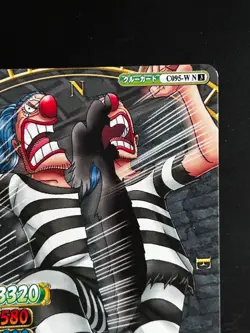 Buggy ONE PIECE Card C095-W N 3 ONEPY B MATCH Japanese BANDAI Anime Manga - Image 3