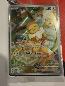 Pokemon TCG Eevee #173 Scarlet & Violet Promo Holo ETB card Sealed - Image 2