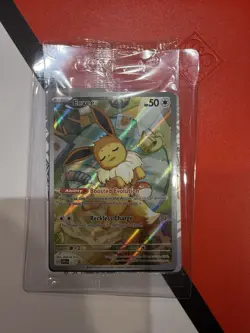 Pokemon TCG Eevee #173 Scarlet & Violet Promo Holo ETB card Sealed - Image 3