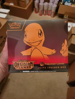 Obsidian Flames Pokemon Center ETB Elite Trainer Box Sealed - Image 1