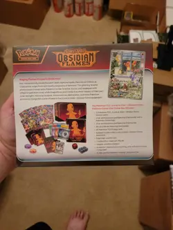 Obsidian Flames Pokemon Center ETB Elite Trainer Box Sealed - Image 3