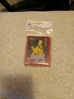 pokemon center japan card sleeves Pikachu Neon Charge - Image 1