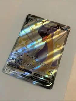 Shiny Lapras V SV110/SV122 Shining Fates Pokemon Card Rare Pack Fresh ￼ - Image 3