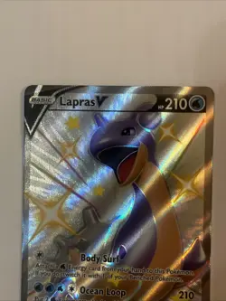Shiny Lapras V SV110/SV122 Shining Fates Pokemon Card Rare Pack Fresh ￼ - Image 4