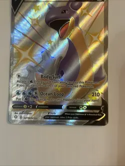 Shiny Lapras V SV110/SV122 Shining Fates Pokemon Card Rare Pack Fresh ￼ - Image 5