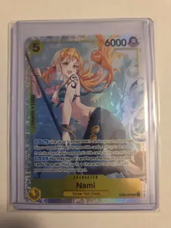 Nami EB03-053 SR Foil English One Piece TCG Card Near Mint - Image 1
