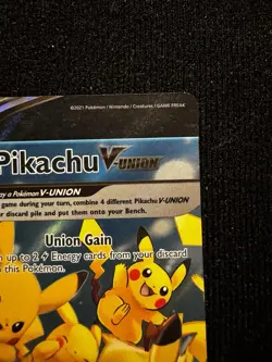 Pikachu V-Union [Set of 4] SWSH: Sword & Shield Promo Cards Holo - Image 4