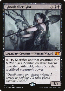 Ghoulcaller Gisa #23 (MP) Commander 2014 C14 Magic MTG - Image 1