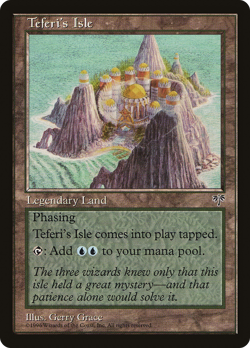 Teferi's Isle (MP) Mirage MIR Magic MTG - Image 1