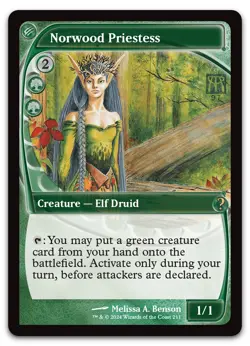 Norwood Priestess (Future Sight) #211 (NM) Mystery Booster 2 MB2 Magic MTG - Image 1