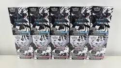 Pokemon TCG Black Bolt (5) & White Flare (5) Booster Bundle Lot of 10 Sealed New - Image 1
