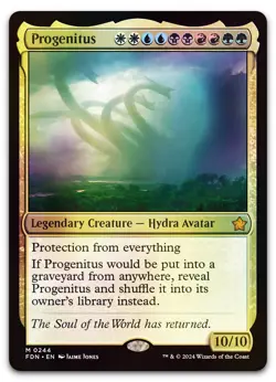 Progenitus #244 (Foil) (NM) Foundations FDN Magic MTG - Image 1
