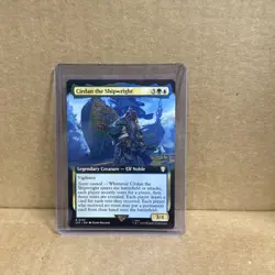 Cirdan the Shipwright (Extended Art) Commander: the Lord of the Rings Regular - Image 1