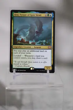 1x Aesi, Tyrant of Gyre Strait, Duskmourn Commander, Magic MTG NM - Image 1