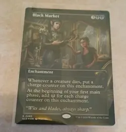 Black Market (2485) FOIL Secret Lair Drop MTG MINT 🔥 - Image 1
