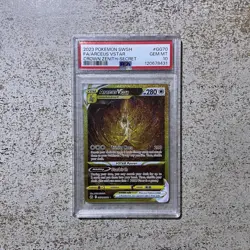 Arceus Vstar GG70/GG70 Crown Zenith Secret Rare Gold Pokemon PSA 10 GEM MINT - Image 1