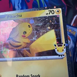 Pikachu Pokemon Day Promo 051/162 Lot Of 6 Mint Condition 1 Has A Swirl✨ - Image 5
