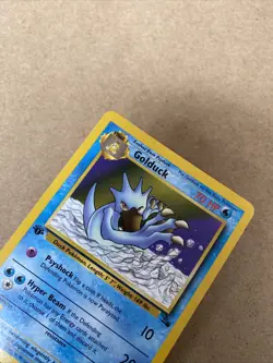 1st Edition Golduck 35/62 And Psyduck 53/62 Fossil Pokemon Card - Image 4