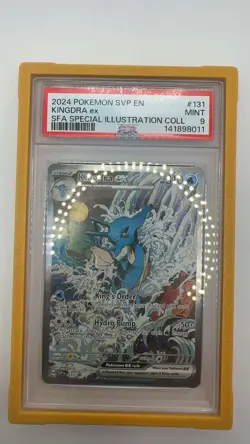 Pokemon Kingdra ex 131 Sv: Scarlet & Violet Promo Holo Stage 2 310 HP PSA 9 TCG - Image 1