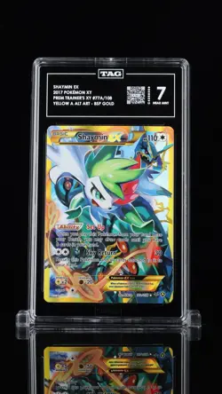 Shaymin EX 77a/108 TAG 7 Near Mint Pokemon TCG 2017 XY Promos Alternate Art - Image 1
