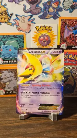 Cresselia EX - 67/149 *HOLO* Boundaries Crossed Black White Pokemon TCG - LP - Image 1