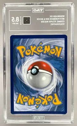 Wishiwashi GX 2019 Pokemon Sun & Moon Cosmic Eclipse #63/236 Holo TAG 8.5 - Image 2