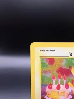 Pokemon TCG Pikachu Birthday Holo Black Star Promo - Image 2