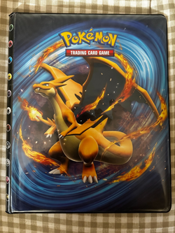 Pokemon Binder Mega Charizard Y Raichu 2016 XY Evolutions 9 Pocket Portfolio - Image 1