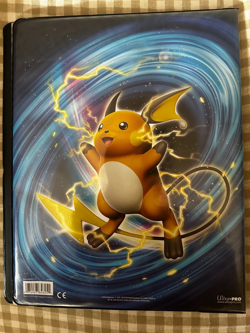 Pokemon Binder Mega Charizard Y Raichu 2016 XY Evolutions 9 Pocket Portfolio - Image 2