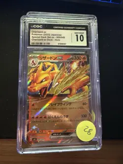2023 Pokemon svG Japanese Charizard ex Special Deck ex #009/049 US SELLER CGC 10 - Image 1