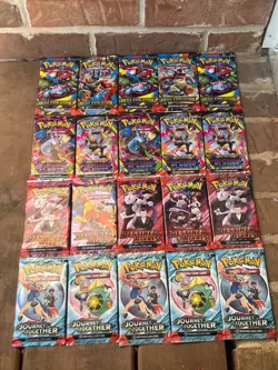 BRAND NEW-Pokemon TCG Random Booster Packs-LOT OF 20-SEALED - Image 1