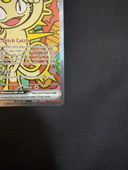 Pokemon TCG Meowth ex 121/088 Special Illustration Rare Perfect Order SIR - Image 4
